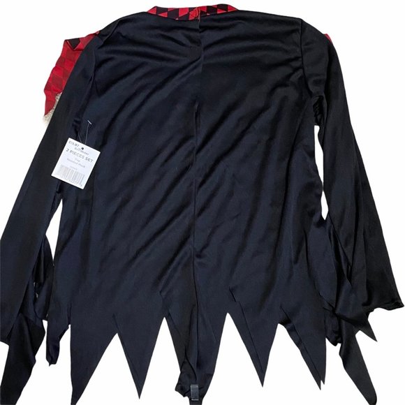 Jester Red/Black Shirt Boys Size Large 10-12 - Picture 3 of 3